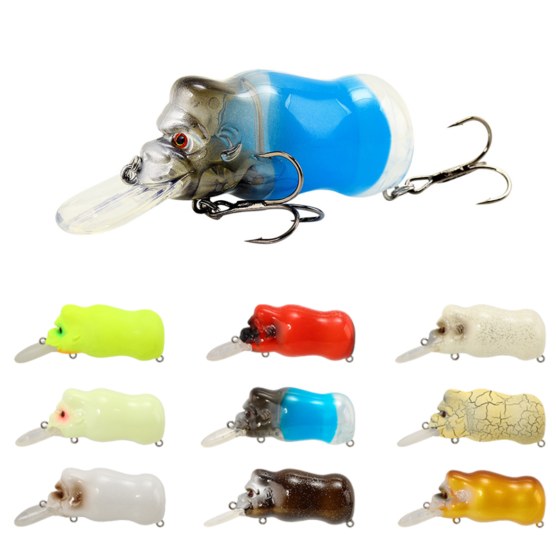 3D Printing Lure - 64mm 16G 플로팅 오랑우탄 루어 서페이스