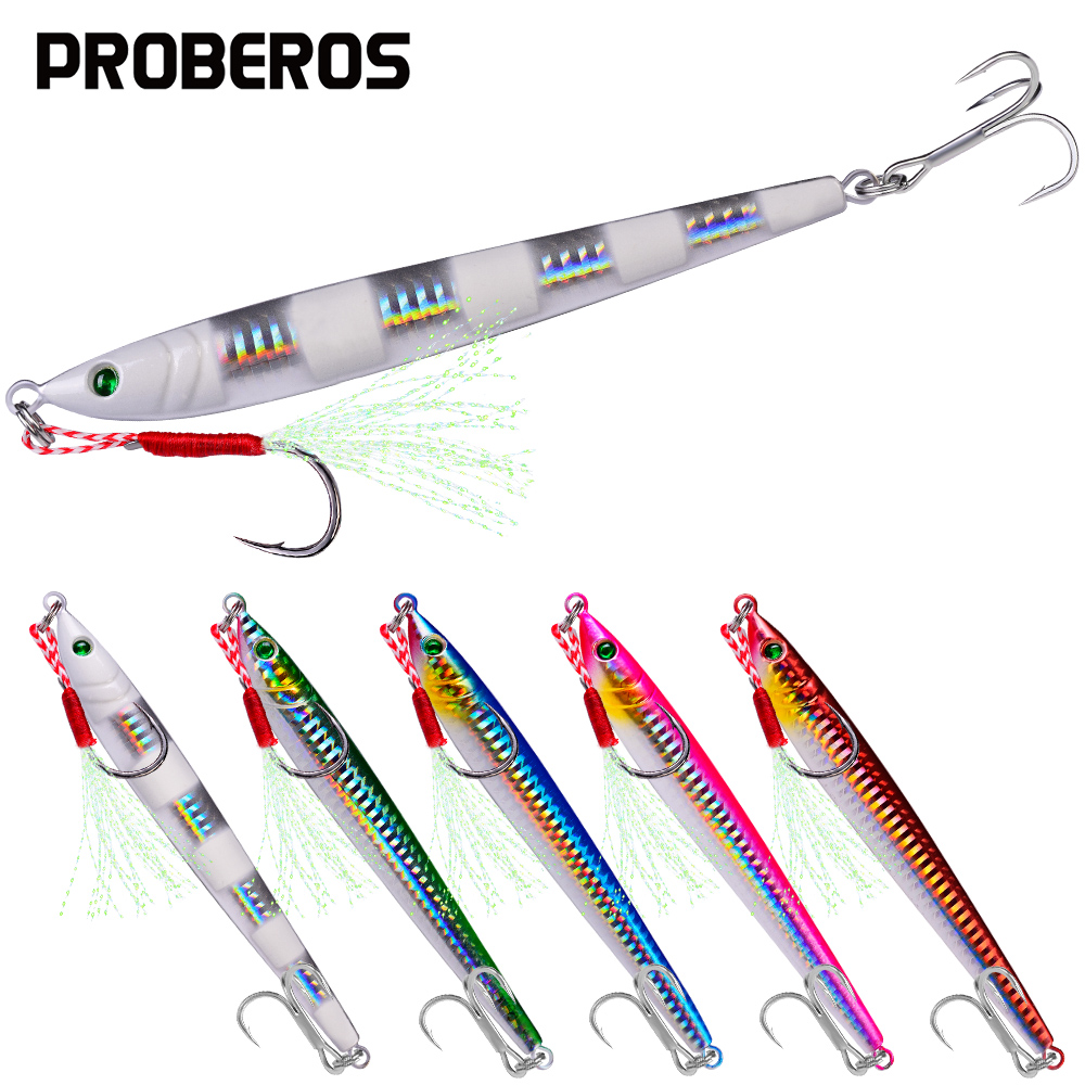 3D Printing Lure - PROBEROS 바다 낚시 용품 1개 메탈