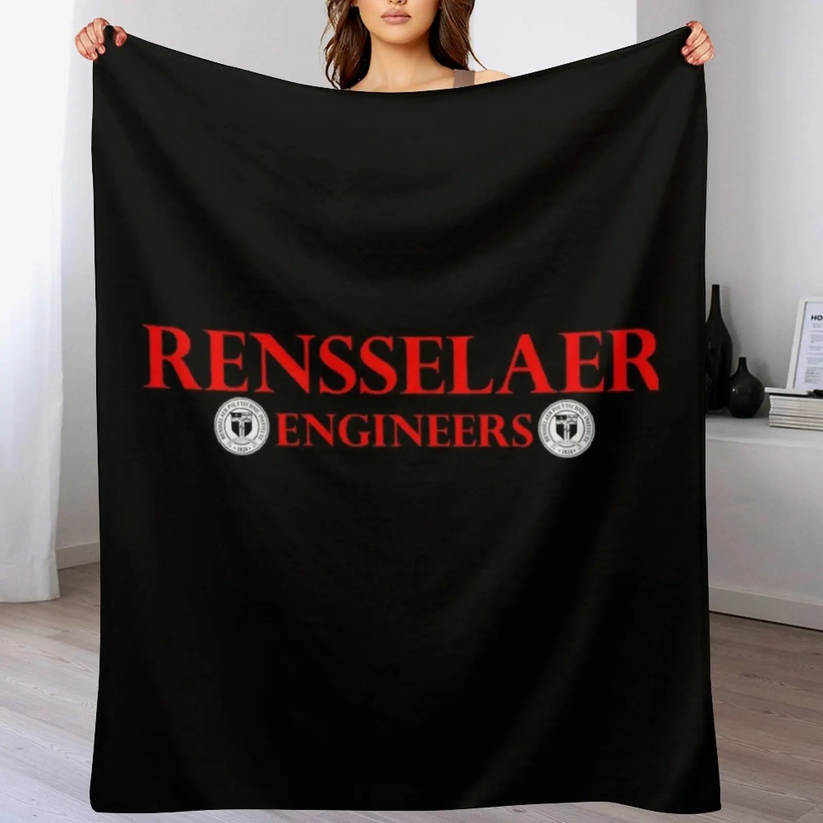 3D Printing Engineer - RPI 엔지니어스 축구 클래식 담요 TV