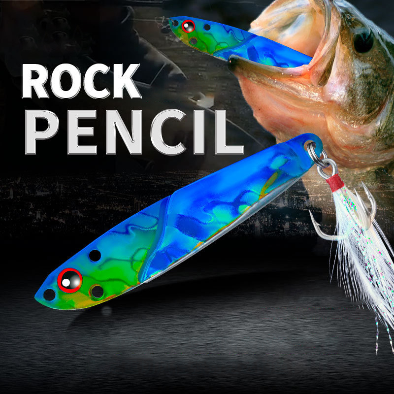 3D Printing Lure - 1PC 메탈 지그 3D 피쉬 베이트