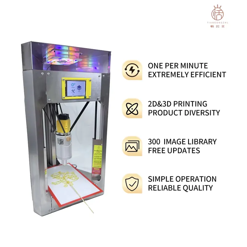 3D Printing Vendor - CE 인증 설탕 아트 3D 프린터