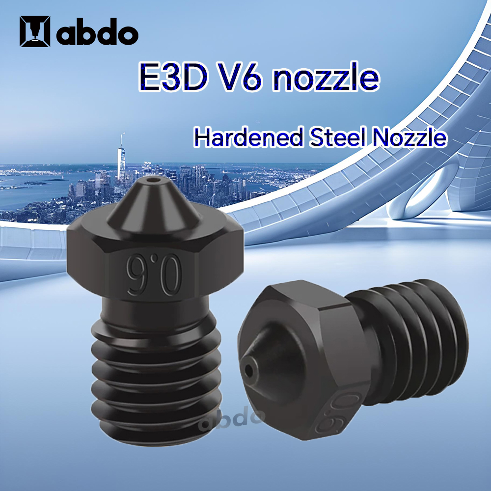3D Printing Nozzle - E3D 노즐 0.2/0.4/0.6/0.8mm 티탄 압출기용 경화강