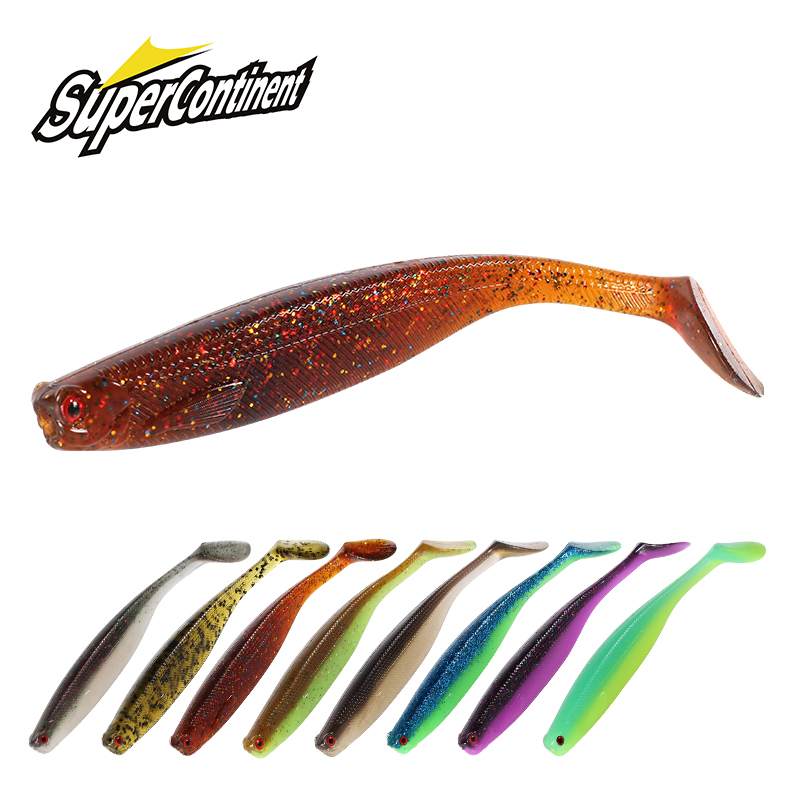 3D Printing Lure - 2022 Supercontinent ShadTeez 5cm/7cm/10cm 파이크 잣