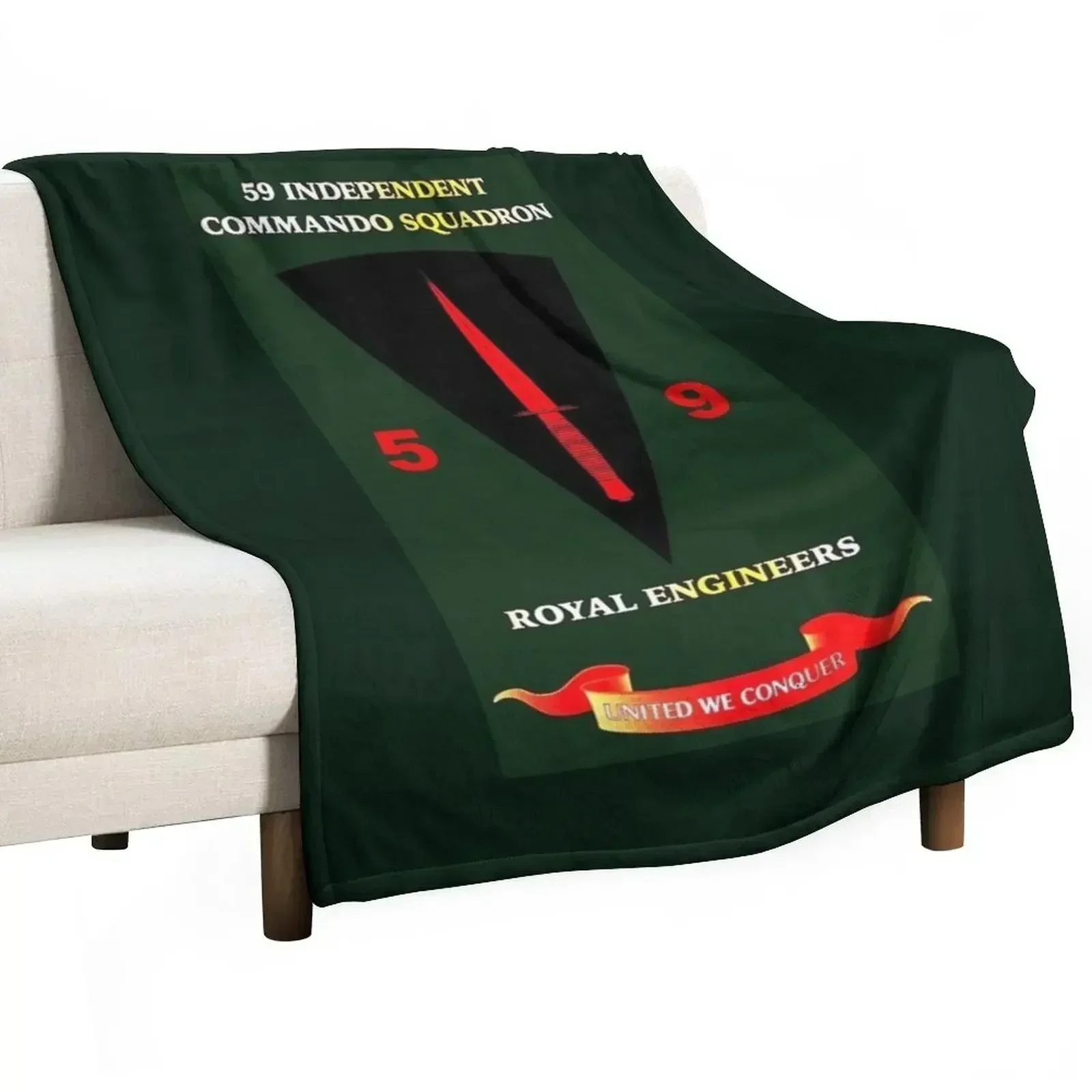 3D Printing Engineer - 59 COMMANDO ROYAL ENGINEERS 담요 따뜻한
