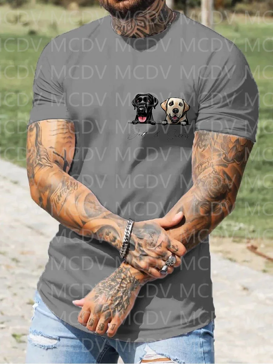 3D Printing Maket - 여름 남성용 Love Dog Make Me