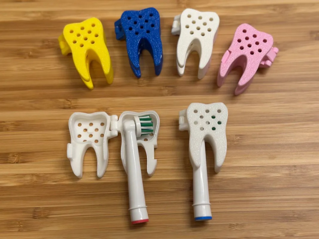 3D Printing Tooth - 3D 인쇄된 귀여운 치아 모양의 보호