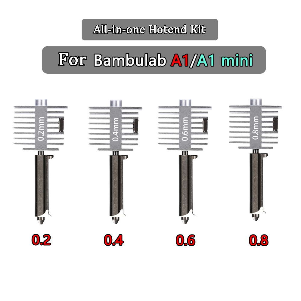 3D Printing Nozzle - Bamb Lab A1/A1 미니 고속 핫엔드