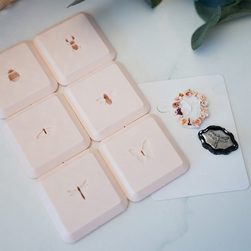 3D Printing Earrings - 3D 곤충 패턴 금형 여름 스타일