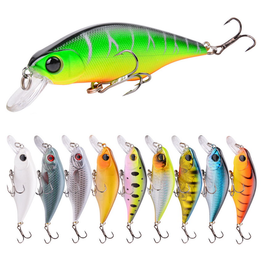 3D Printing Lure - 1pcs 고품질 미노우 낚시 미끼 90mm