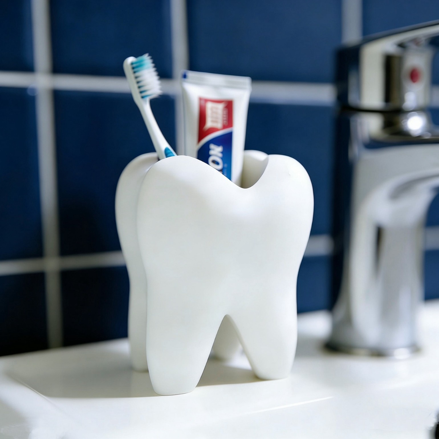3D Printing Tooth - 3D 프린팅된 치아 모양 정리함 홀더