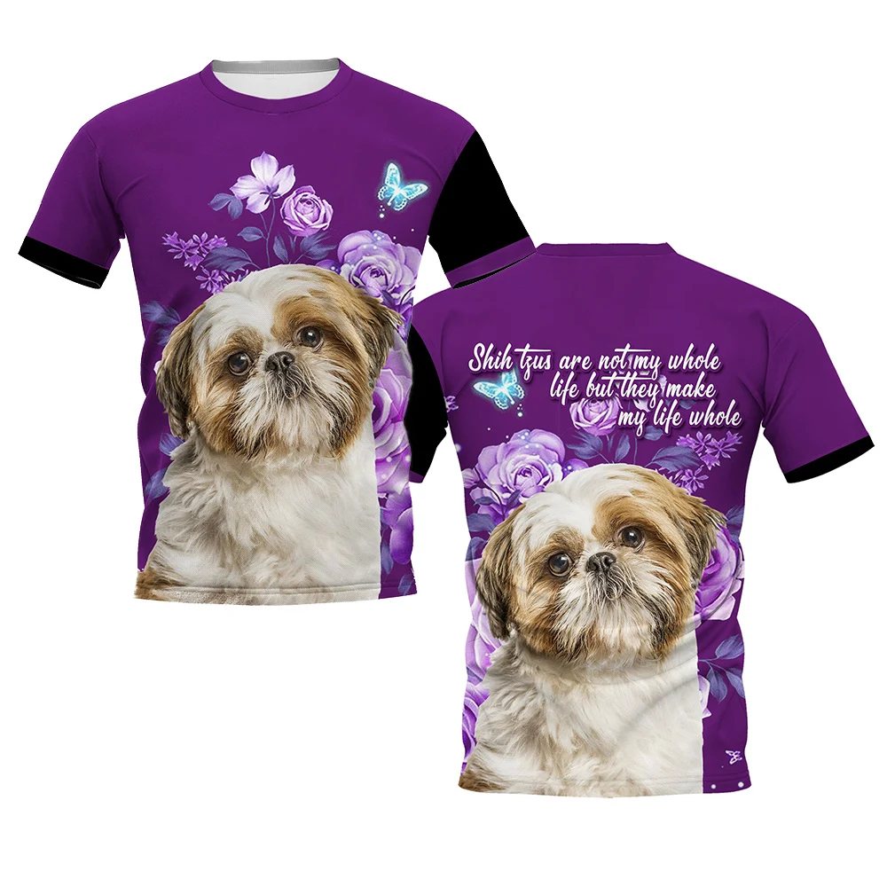 3D Printing Maket - HX Shih Tzu 강아지 티셔츠, 전체