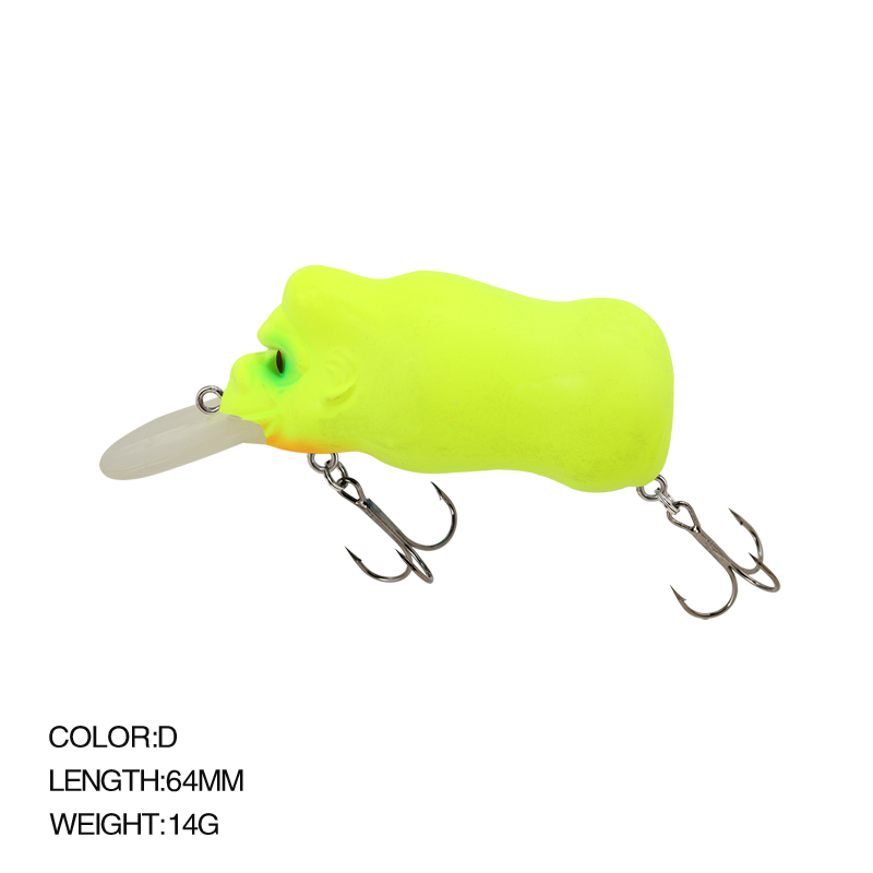 64mm 16G 플로팅 오랑우탄 루어 서페이스 록트 3 - 3D Printing Lure 리뷰 및 가격