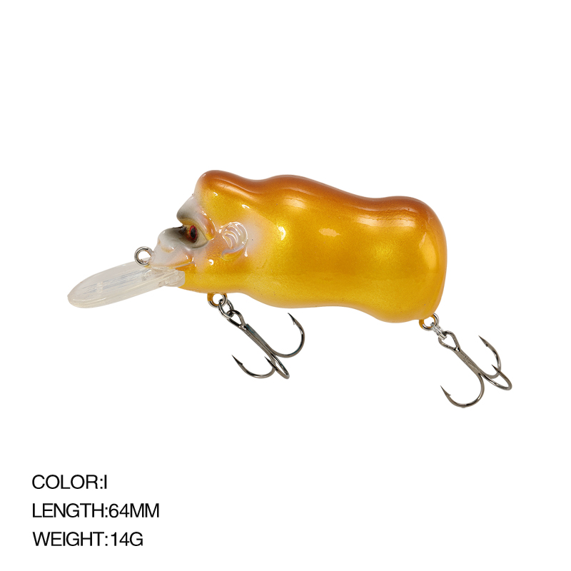 64mm 16G 플로팅 오랑우탄 루어 서페이스 록트 3 - 3D Printing Lure 리뷰 및 가격