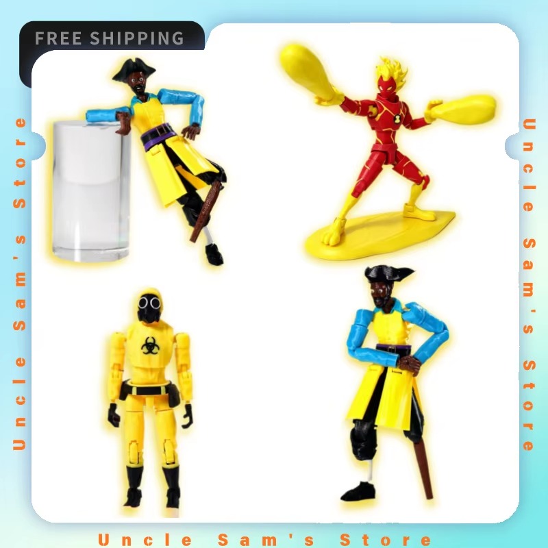 슈퍼 3D 프린팅 다관절 액션 피규어 백룸즈 해적 클라 - 3D Printing Action Figure 리뷰 및 가격