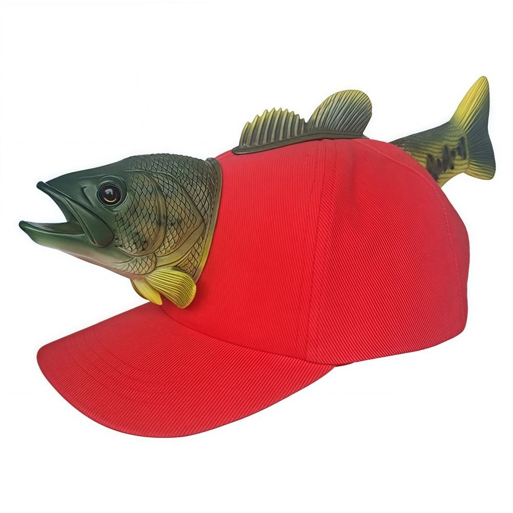 재미있는 3D 물고기 동물 트러커 모자, 조절 가능한  - 3D Printing Lure 리뷰 및 가격