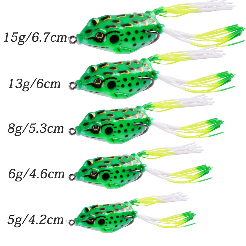 1 Pcs 5G 8G 15G 개구리 미끼 부드러운 튜브 - 3D Printing Lure 리뷰 및 가격