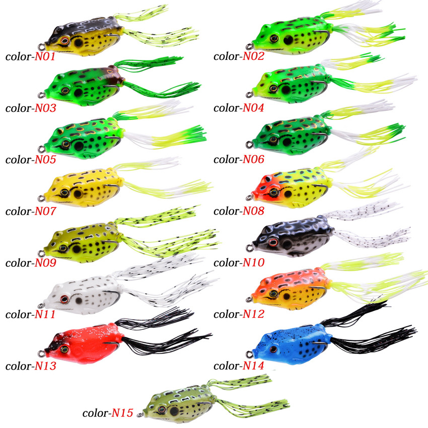 1 Pcs 5G 8G 15G 개구리 미끼 부드러운 튜브 - 3D Printing Lure 리뷰 및 가격