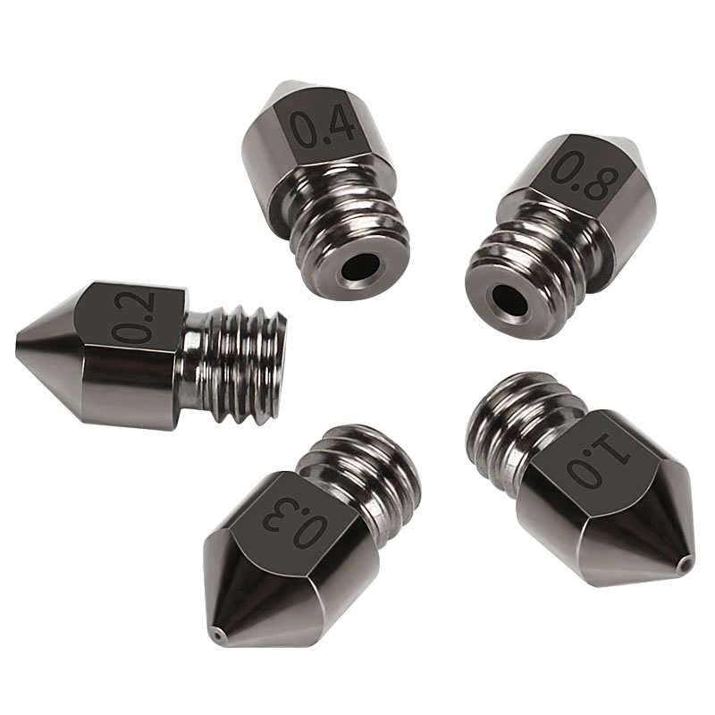 슈퍼 강화 강철 노즐 MK8 5개/로트 하드 리프랩 1 - 3D Printing Nozzle 리뷰 및 가격