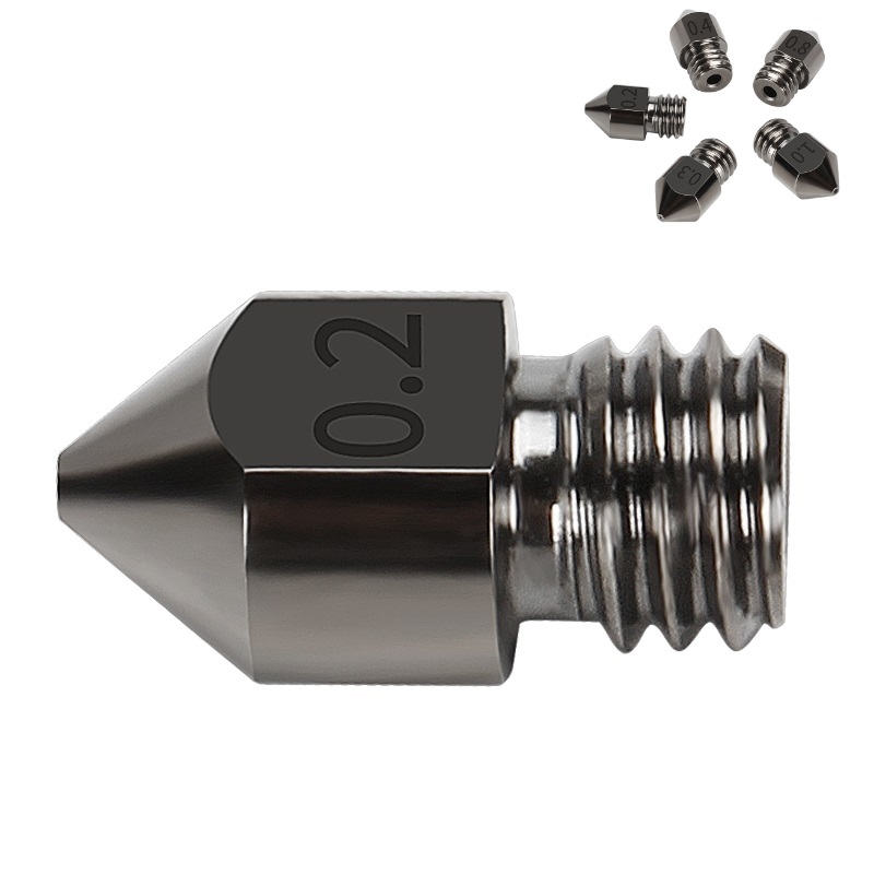 슈퍼 강화 강철 노즐 MK8 5개/로트 하드 리프랩 1 - 3D Printing Nozzle 리뷰 및 가격