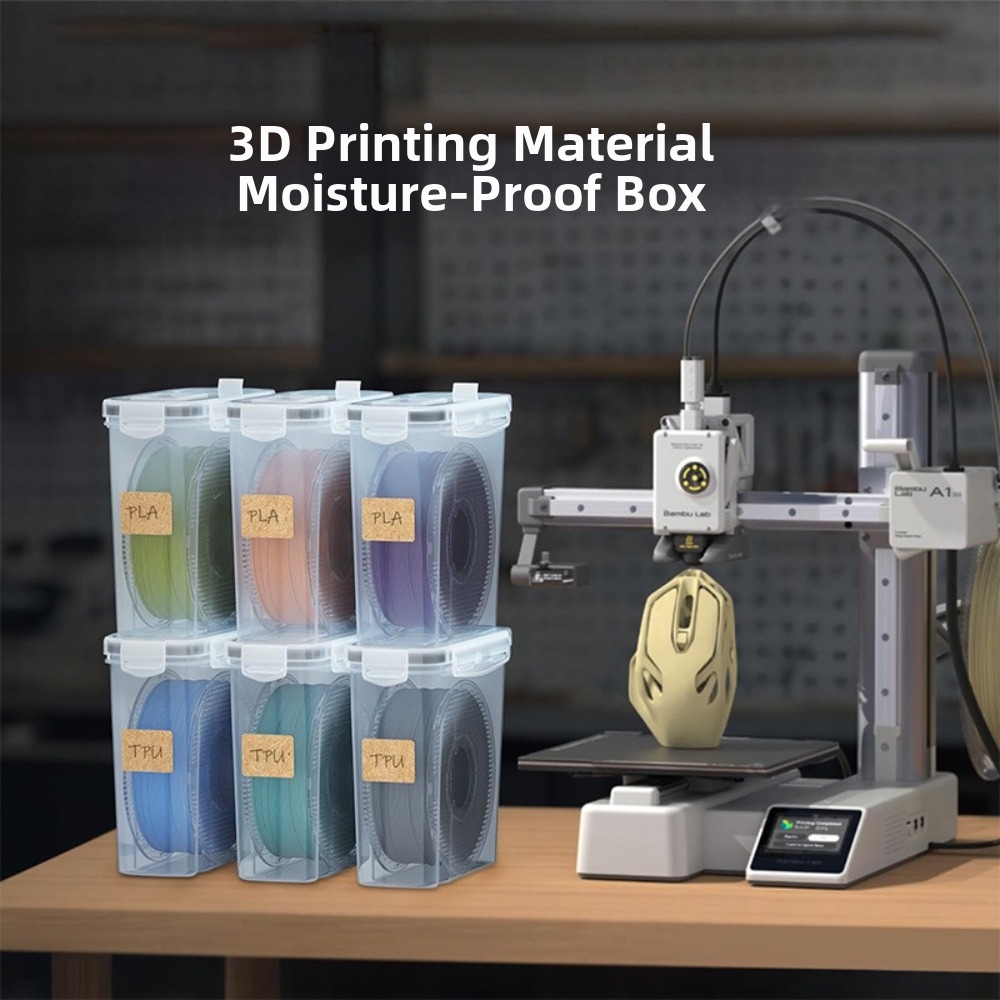 투명 필라멘트 보관함, 밀폐형 방진 3D 프린팅 용기, - 3D Printing For Medical 리뷰 및 가격