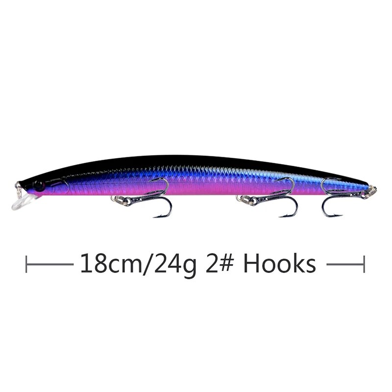 미노우 낚시 미끼 레이저 하드 인공 미끼 18cm 24 - 3D Printing Lure 리뷰 및 가격