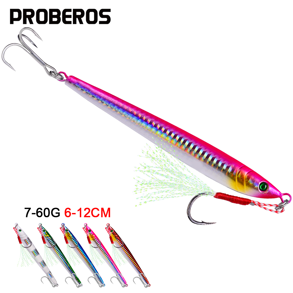 PROBEROS 바다 낚시 용품 1개 메탈 지그 낚시  - 3D Printing Lure 리뷰 및 가격