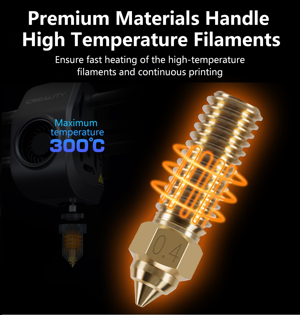 Creality K1 K1 Max Ender 3 V3  - 3D Printing Nozzle 리뷰 및 가격