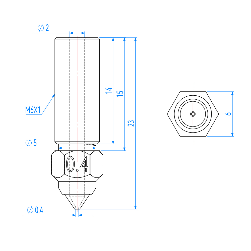 Creality K1 K1 Max Ender 3 V3  - 3D Printing Nozzle 리뷰 및 가격