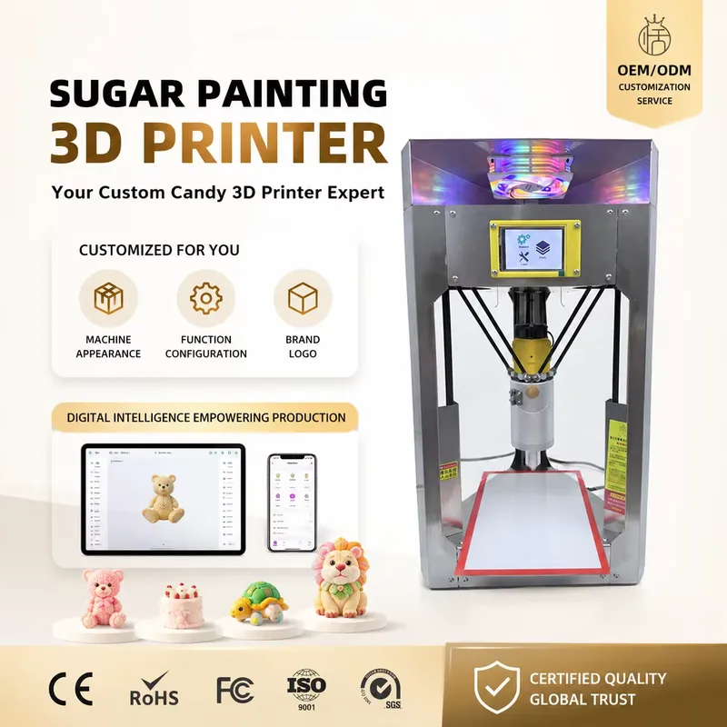 CE 인증 설탕 아트 3D 프린터 기계 TH3D-170 - 3D Printing Vendor 리뷰 및 가격