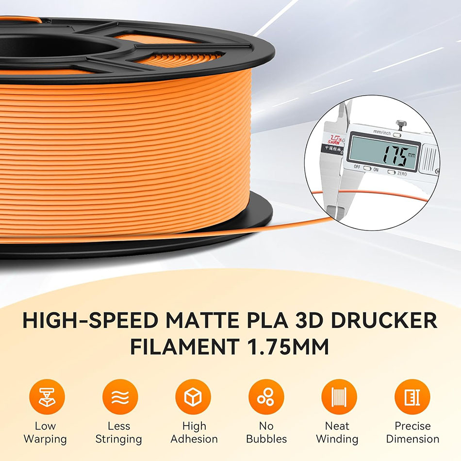 JAYO 고속 PLA 무광택 3D 필라멘트 1.75mm - Tpu Flexible Filament 리뷰 및 가격