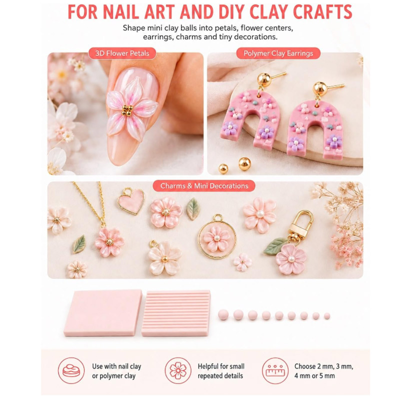 비드 롤러 점토 볼 제작기 3D 점토 볼 제작기 점토  - 3D Printing Earrings 리뷰 및 가격
