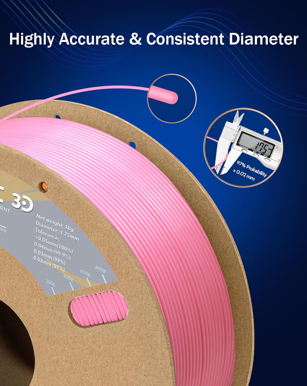 TPU 핑크 3D 프린터 필라멘트 번들 1.75mm F - Tpu Flexible Filament 리뷰 및 가격