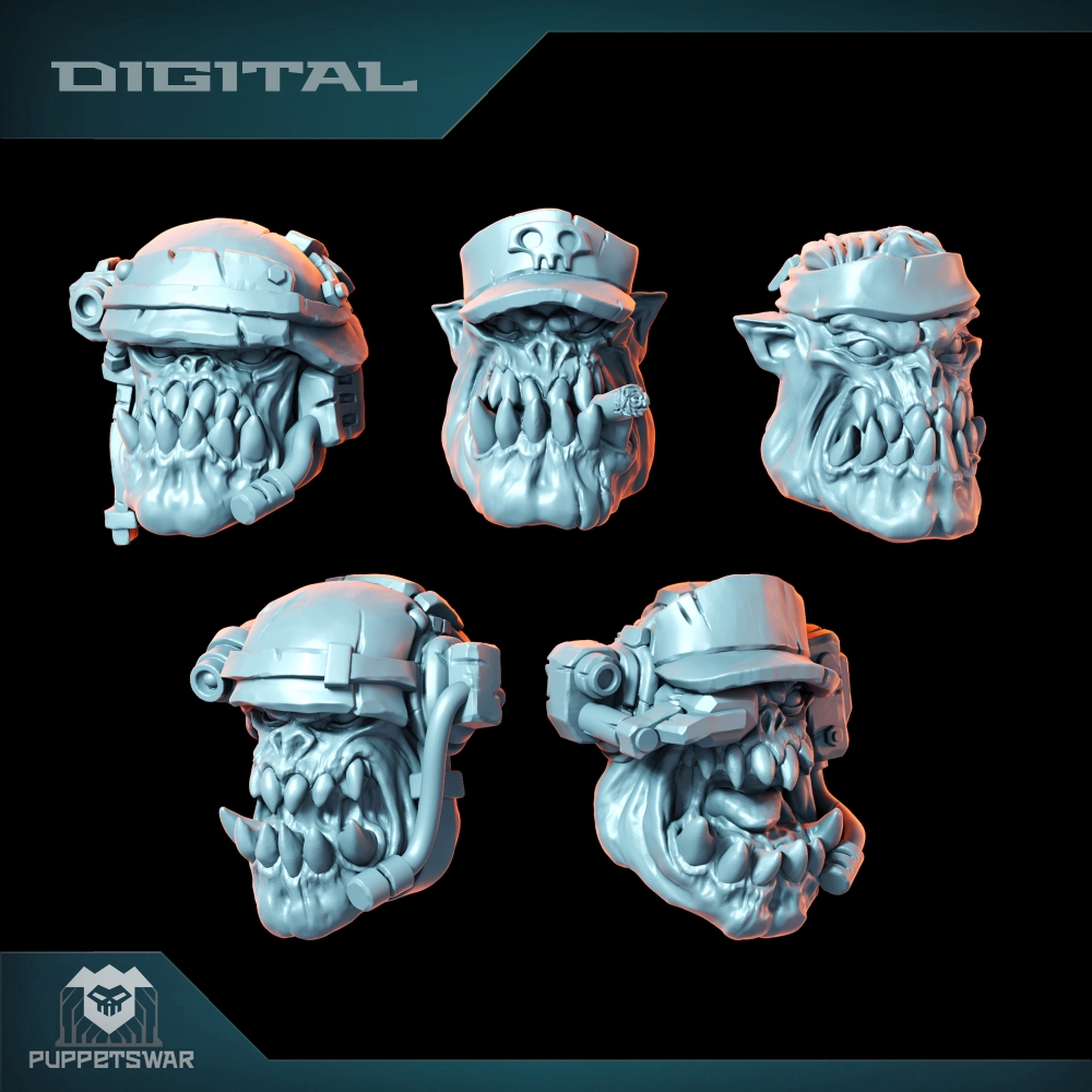 Orc Ultimate Badasses Squad, 녹 - 3D Printing Action Figure 리뷰 및 가격