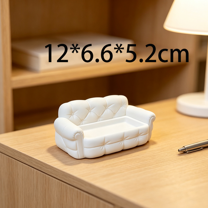 3D 프린팅 미니 화이트 소파 모양 보석 트레이 (반지 - 3D Printing Earrings 리뷰 및 가격