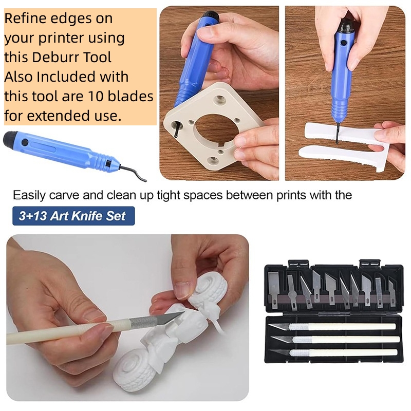 38개 3D 모델 연삭 도구 디버링 조각칼 키트 조각  - 3D Printing File 리뷰 및 가격