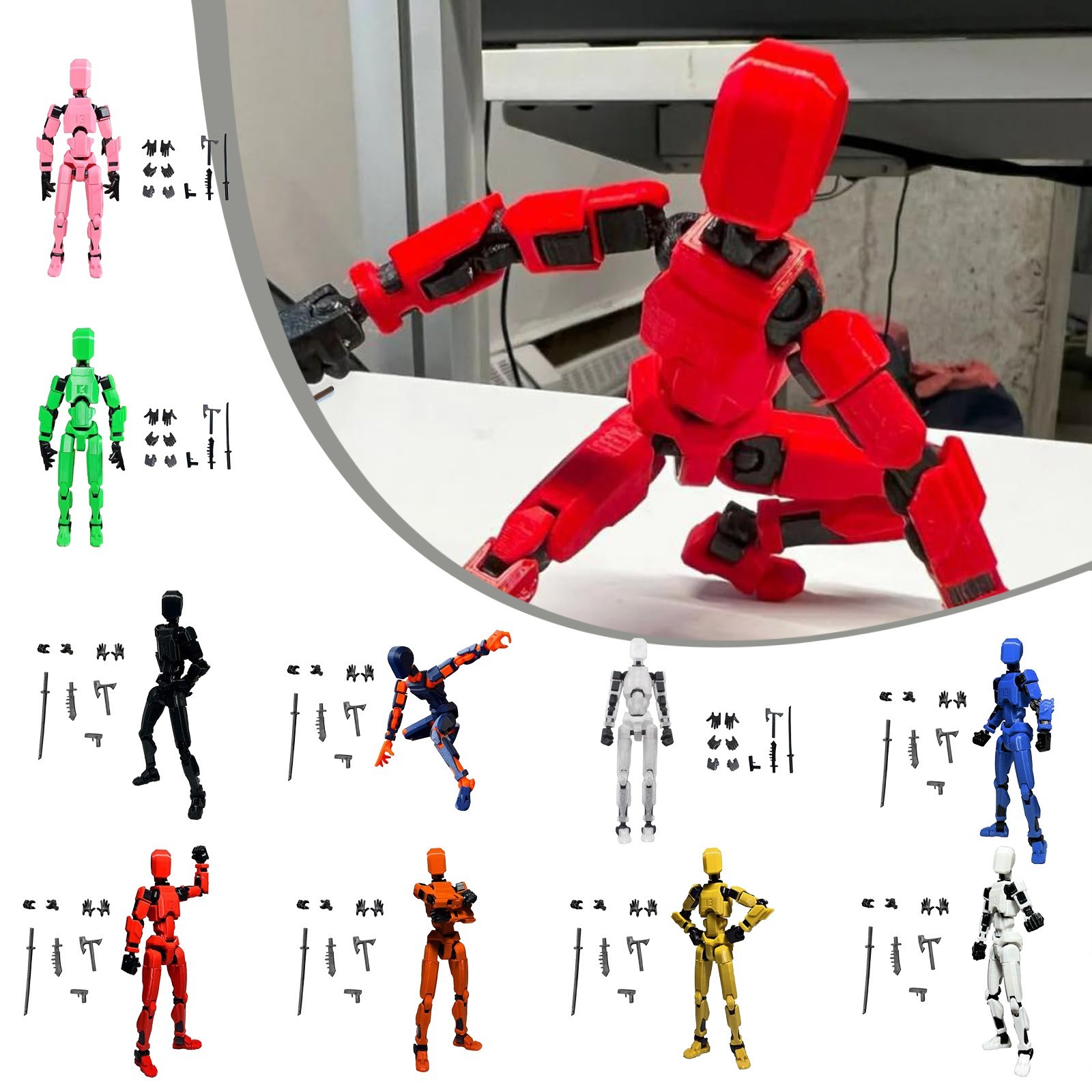 타이탄 13 날개 그림 장난감 럭키 T13 공동 움직일 - 3D Printing Action Figure 리뷰 및 가격