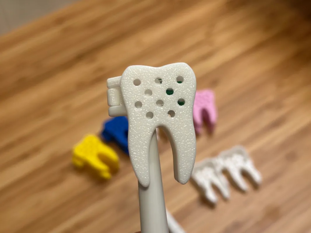 3D 인쇄된 귀여운 치아 모양의 보호 커버 구강 B 칫 - 3D Printing Tooth 리뷰 및 가격