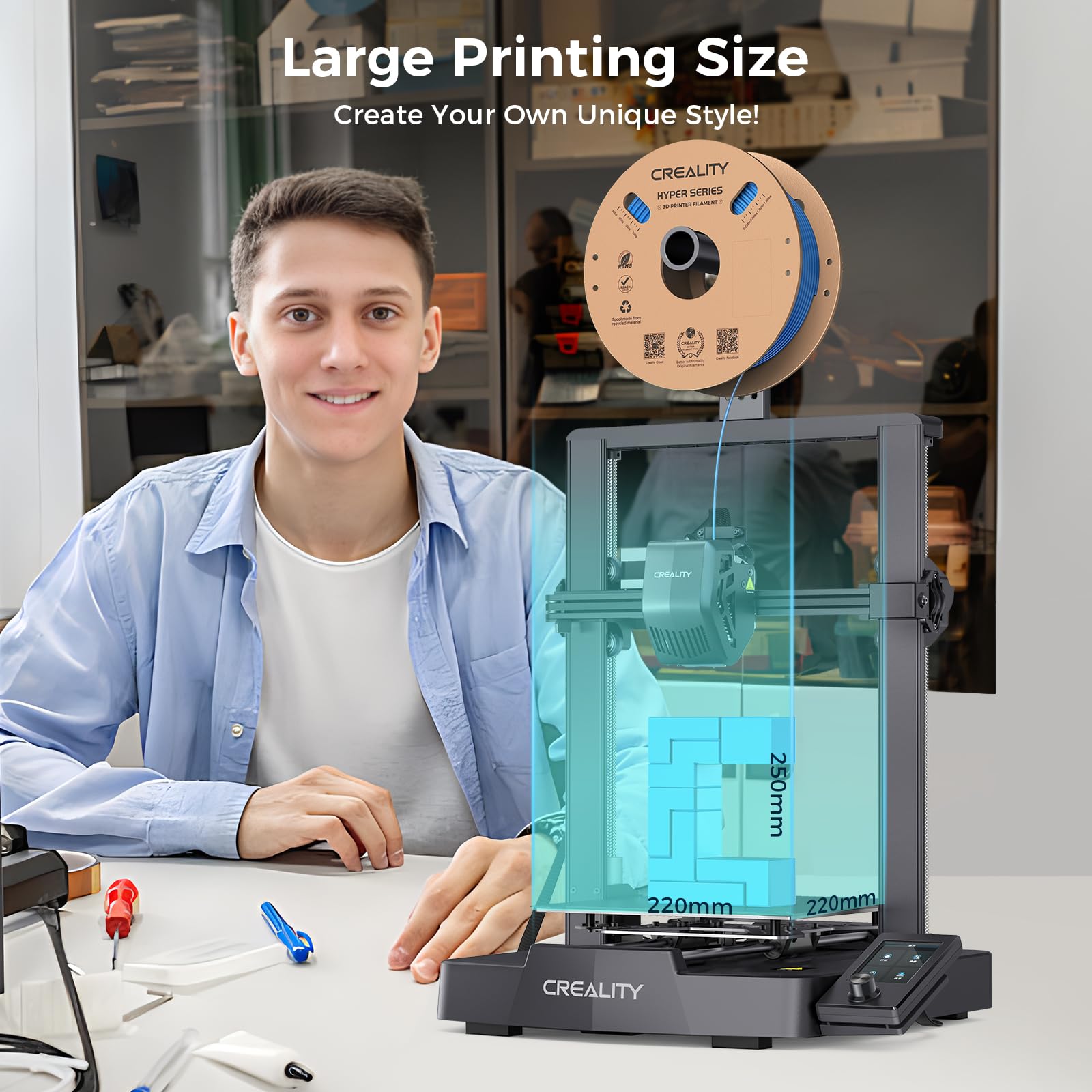 CREALITY Ender-3 V3 SE 3D 프린터  - 3D Printing Online 리뷰 및 가격