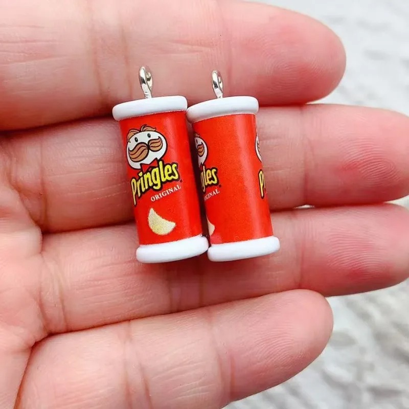 펜 던 트에 대 한 3D 감자 칩 상자 매력의 10pc - 3D Printing Earrings 리뷰 및 가격