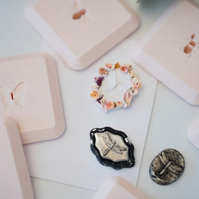 3D 곤충 패턴 금형 여름 스타일 미니 엠보싱 스탬프  - 3D Printing Earrings 리뷰 및 가격