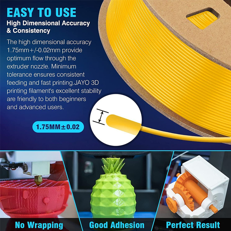 JAYO 3D 프린터 PLA/PETG/PLA+ /PLA - Tpu Flexible Filament 리뷰 및 가격