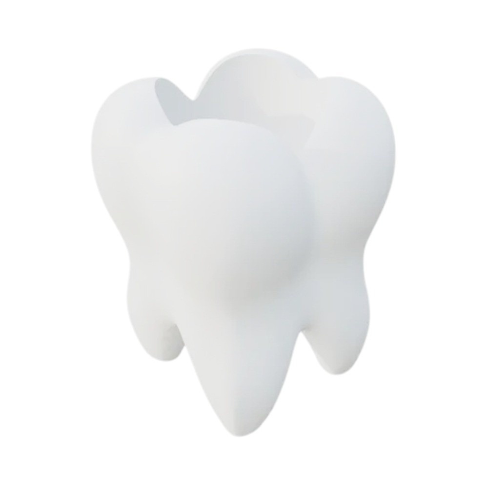 다기능 3D 프린팅 칫솔 홀더 화이트 창의적인 치아 모 - 3D Printing Tooth 리뷰 및 가격