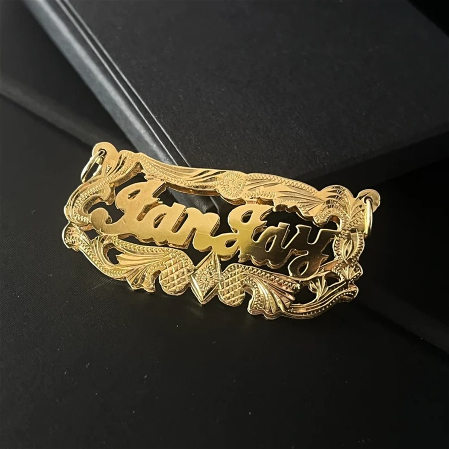 맞춤형 18K 금도금 이중 이름표 개인 맞춤 수제 참  - 3D Printing Jewelry 리뷰 및 가격