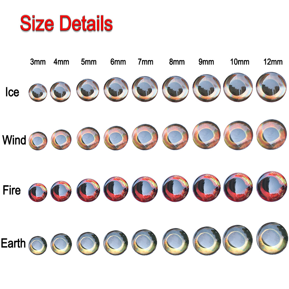 ICERIO 100PCS 홀로그램 3D 4D 물고기 눈 - 3D Printing Lure 리뷰 및 가격