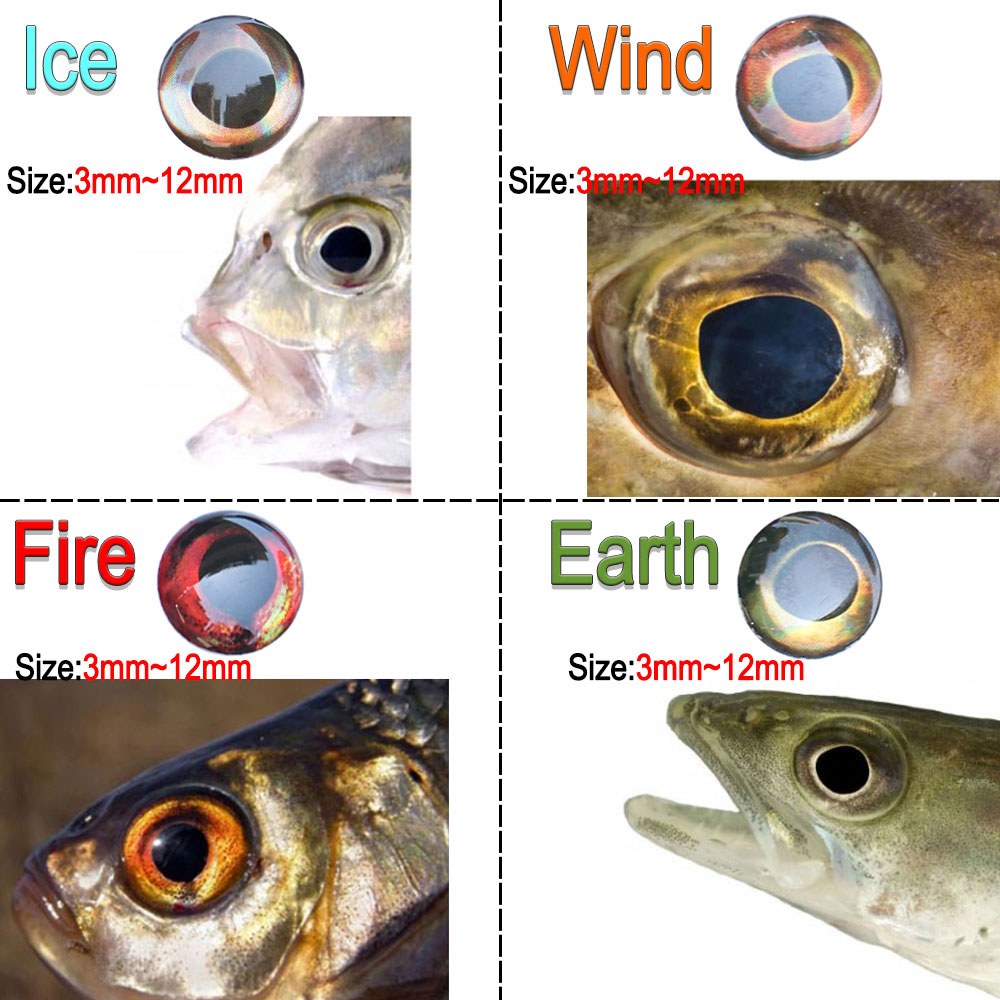 ICERIO 100PCS 홀로그램 3D 4D 물고기 눈 - 3D Printing Lure 리뷰 및 가격
