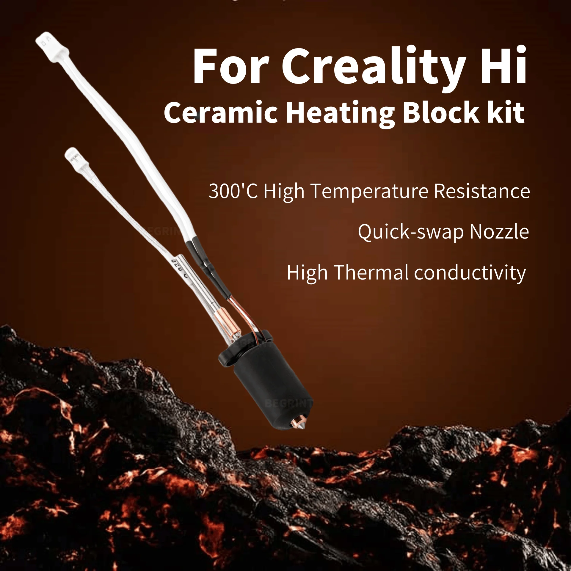 Creality Hi Hi Combo용 고온 세라믹 히 - 3D Printing Nozzle 리뷰 및 가격