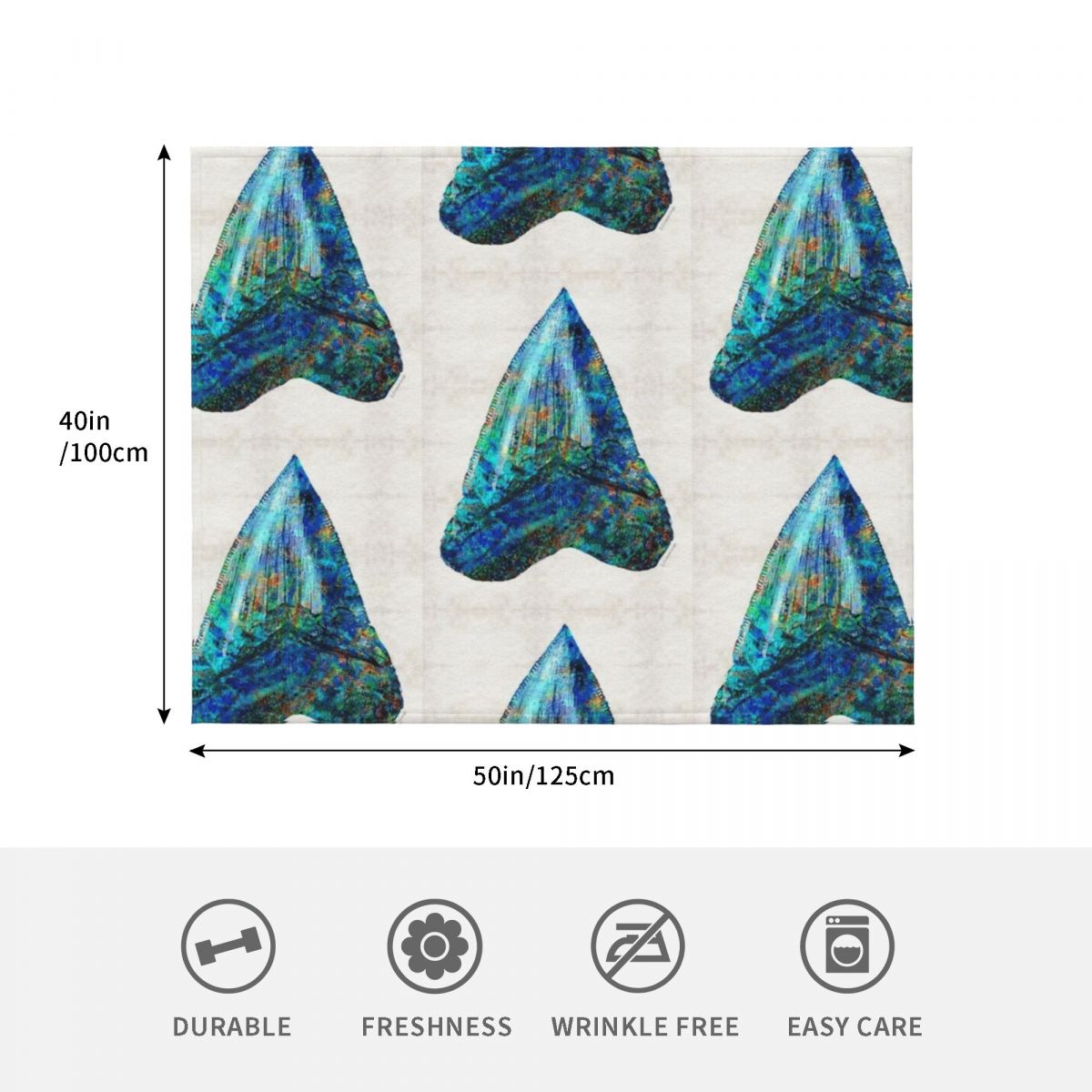 블루 샤크 투스 아트(Blue Shark Tooth A - 3D Printing Tooth 리뷰 및 가격