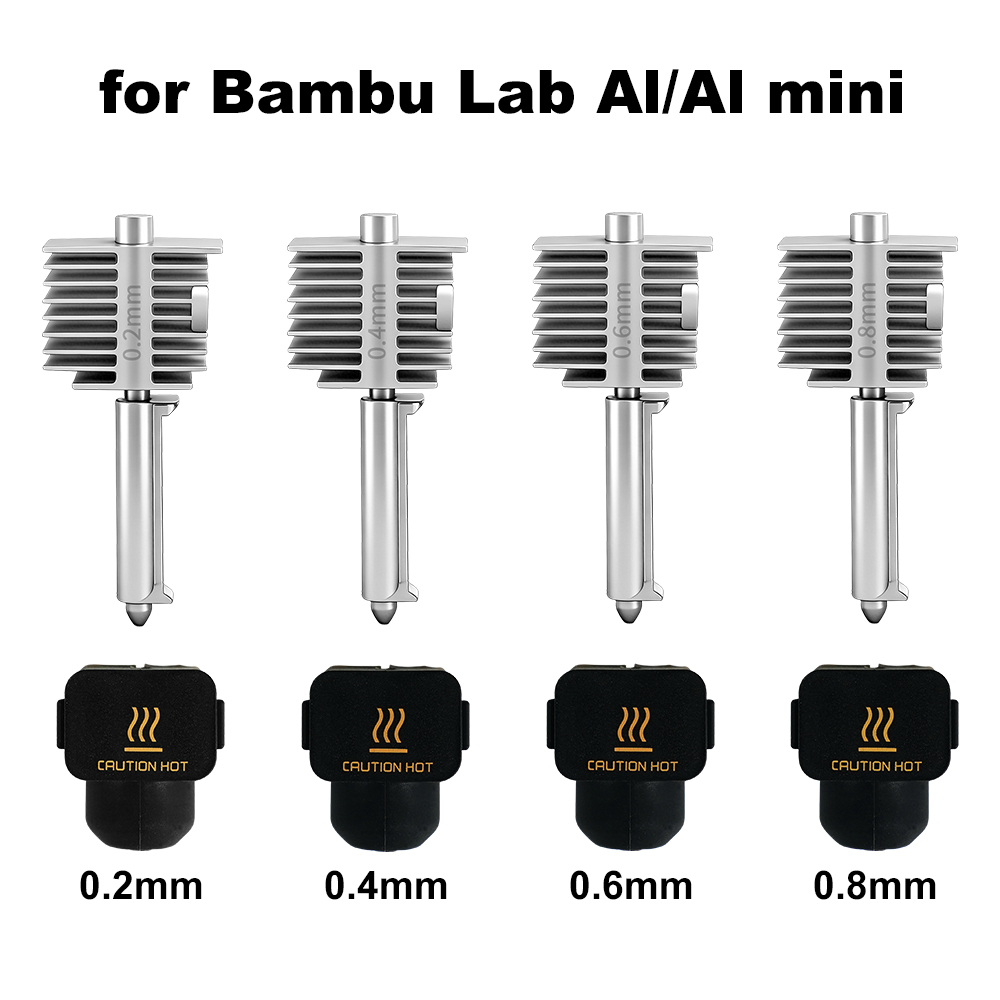 3D 프린팅 액세서리 A1/A1 미니 통합 노즐 핫엔드 - 3D Printing Nozzle 리뷰 및 가격