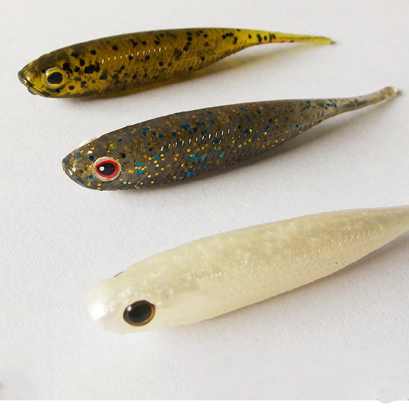 ESFISHING I 광택 쉐드 10pcs 70mm 3 - 3D Printing Lure 리뷰 및 가격