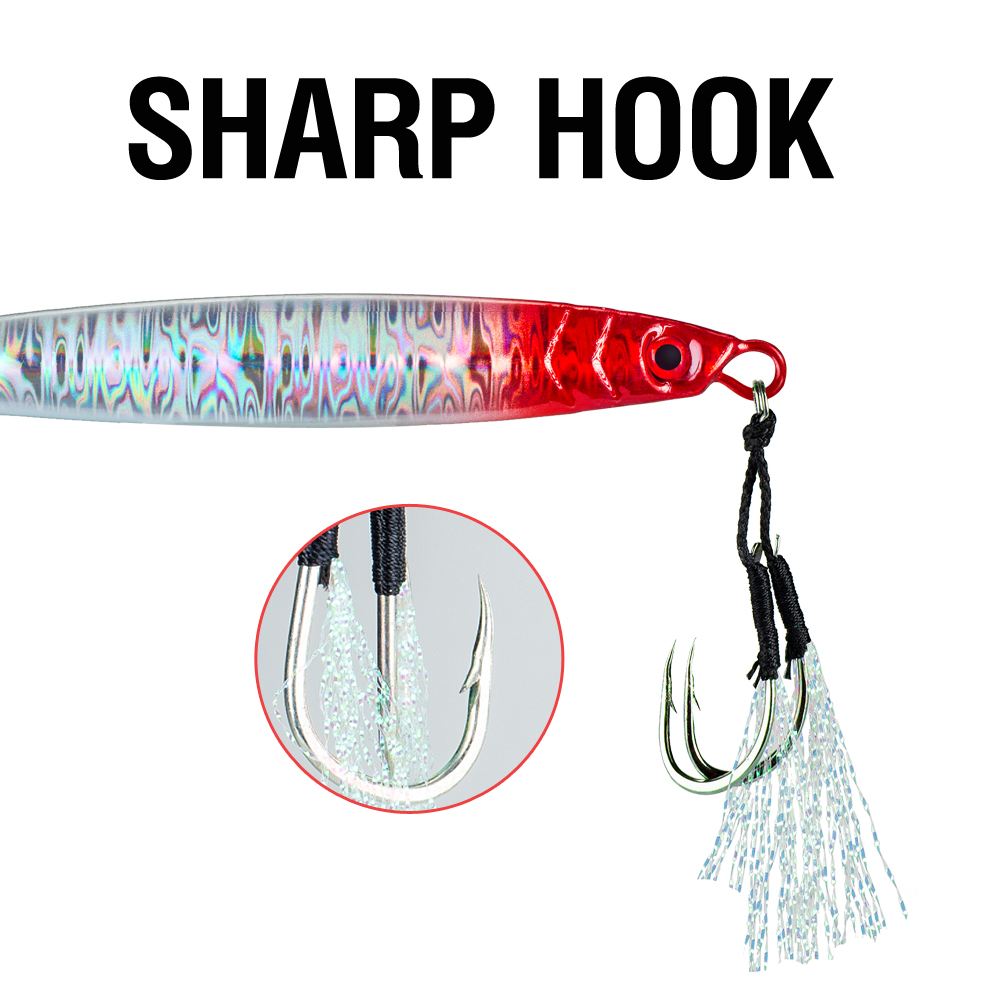 1Pc 금속 지그 캐스팅 루어 14g-100g 싱킹 금 - 3D Printing Lure 리뷰 및 가격